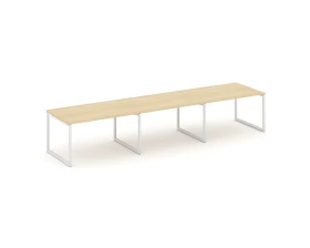 Стол переговорный на О-образном каркасе 40 мм 4410x980x750 Стайл Проджект / Style Project images