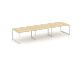 Стол переговорный на О-образном каркасе 50 мм 4410x1180x750 Стайл Проджект / Style Project images