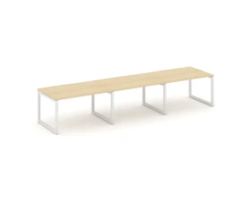 Стол переговорный на О-образном каркасе 50 мм 4410x980x750 Стайл Проджект / Style Project images