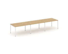 Стол переговорный на П-образном каркасе 40 мм 4410x980x750 Стайл Проджект / Style Project images