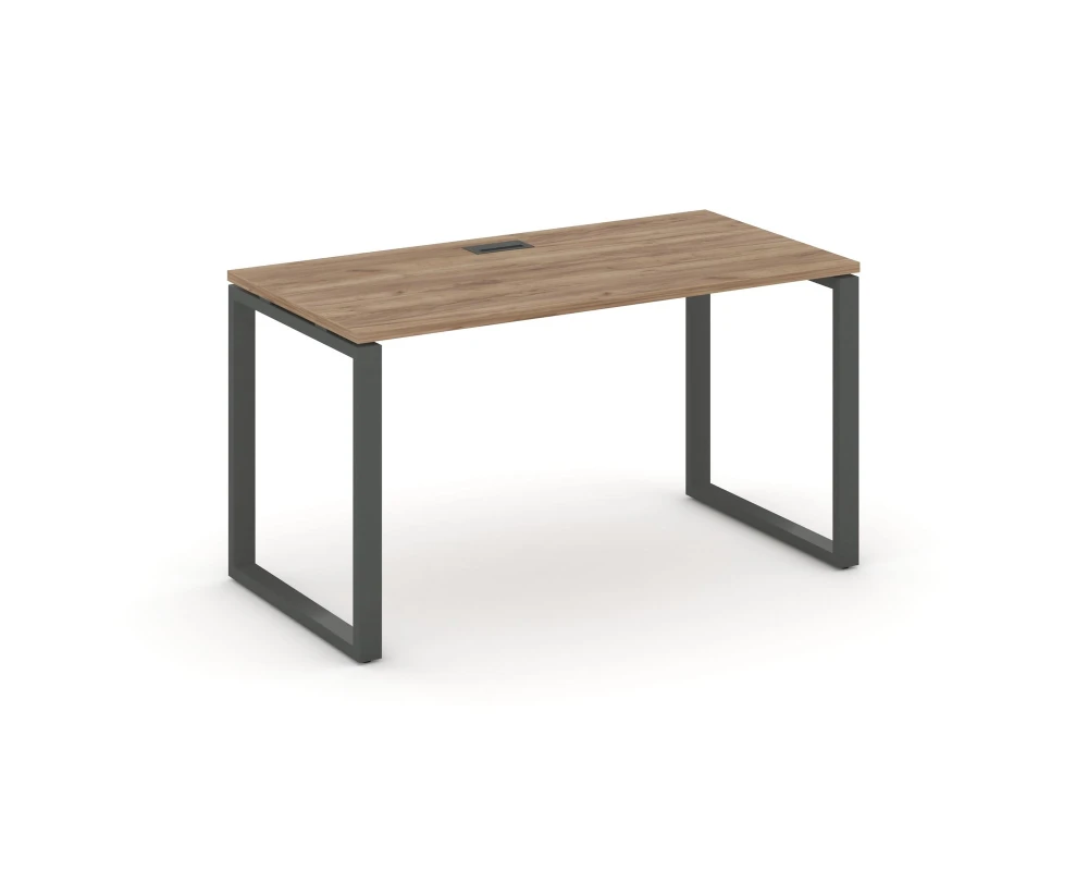 Стол письменный на О-образном каркасе 60 мм 1580x700x750 Стайл Проджект / Style Project