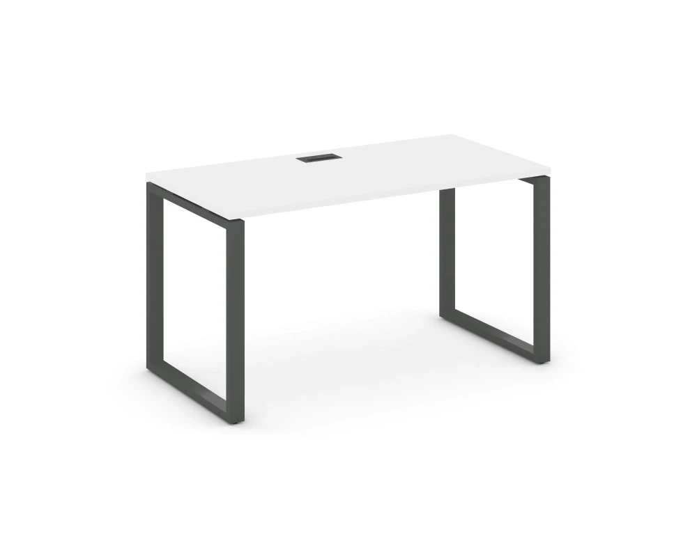Стол письменный на О-образном каркасе 60 мм 1580x700x750 Стайл Проджект / Style Project