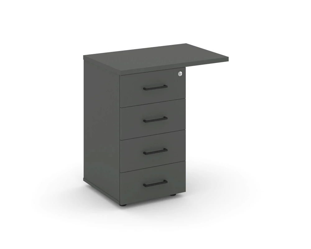 Тумба приставная с ящиками 416/700x460x750 Стайл Проджект / Style Project