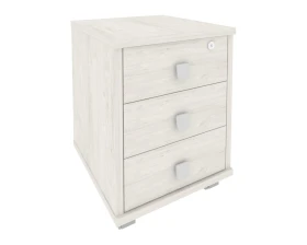 Тумба подкатная 3 ящика с замком Стайл Систем / Style System images