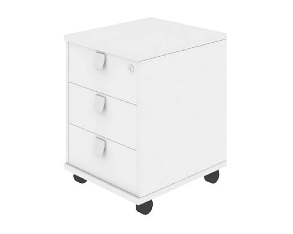 Тумба подкатная 3 ящика с замком Стайл Систем / Style System