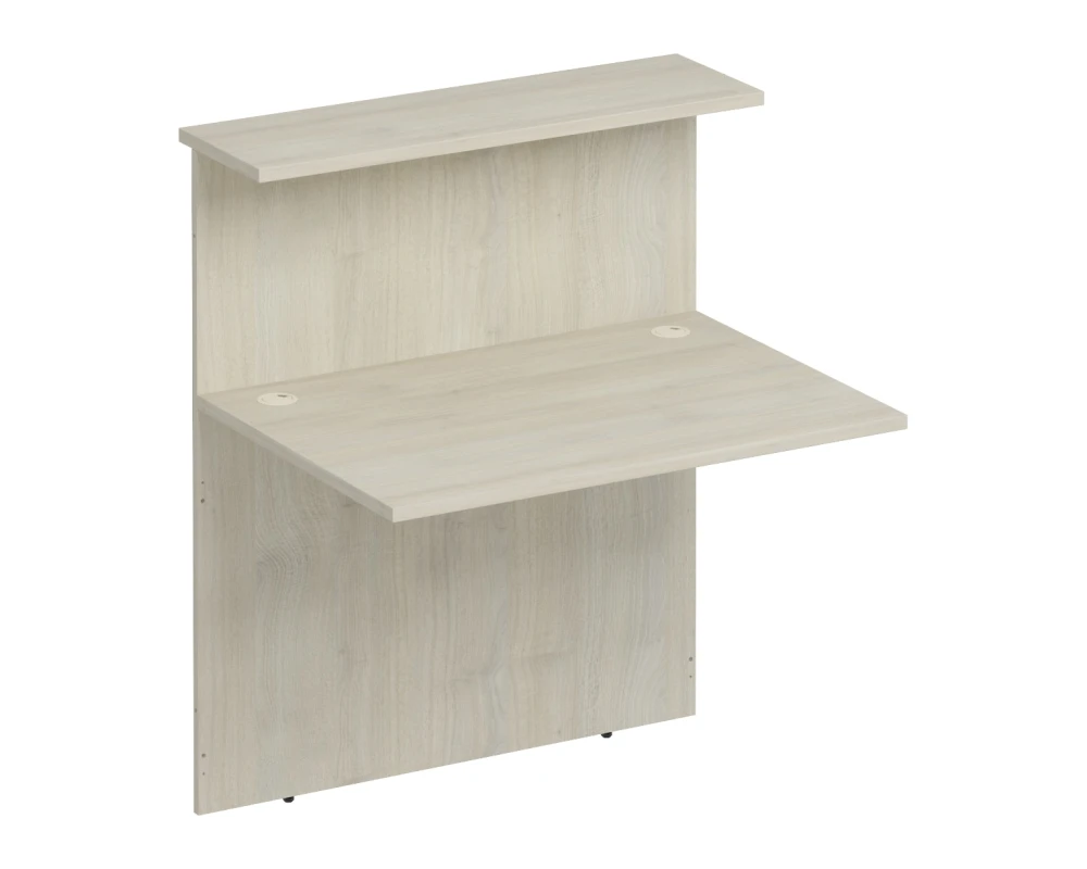 Модуль ресепшн прямой без опор 100x76,8x120 Комфорт