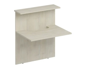 Модуль ресепшн прямой с вырезом без опор 100x76,8x120 Комфорт images