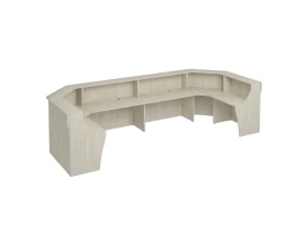 Стойка ресепшн П-образная с вырезом 470 Комфорт images