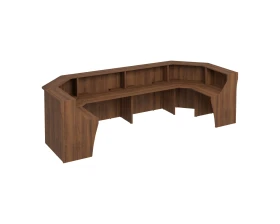 Стойка ресепшн П-образная с вырезом 430 Комфорт images