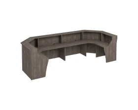 Стойка ресепшн П-образная с вырезом 430 Комфорт images