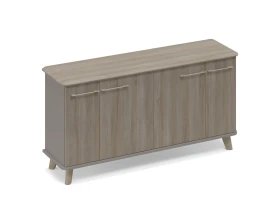 Шкаф низкий закрытый греденция Time Wood images