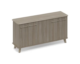 Шкаф низкий закрытый греденция Time Wood images