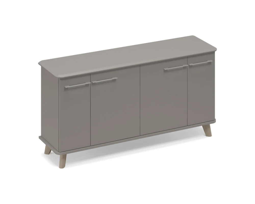 Шкаф низкий закрытый греденция Time Wood