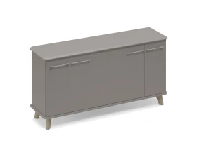 Шкаф низкий закрытый греденция Time Wood images