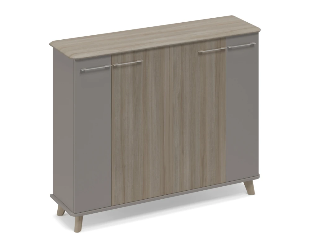 Шкаф средний греденция закрытый Time Wood