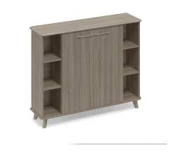 Шкаф средний полузакрытый греденция Time Wood images