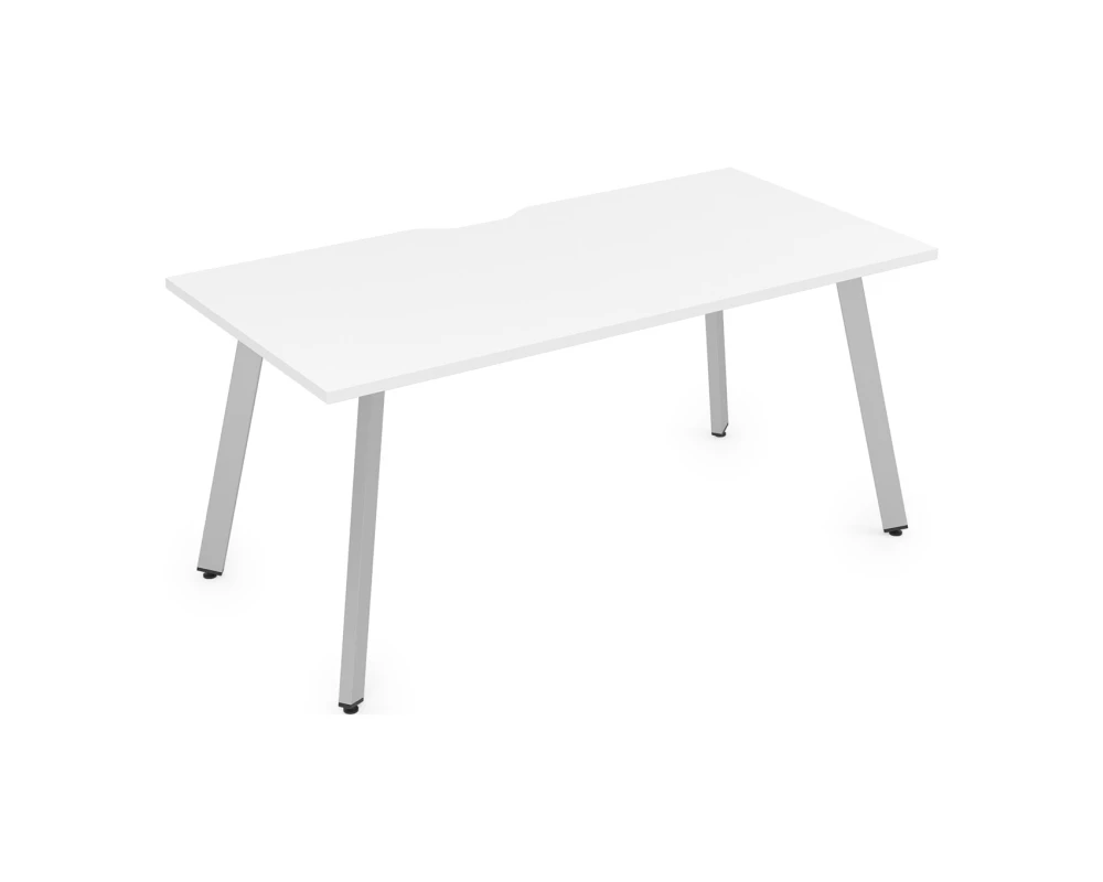 Стол рабочий, прямолинейный, с вырезом (1400x700x750) АРРЕДО / ARREDO