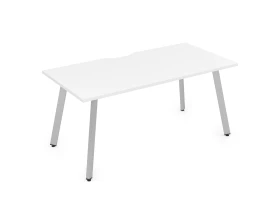 Стол рабочий, прямолинейный, с вырезом (1400x800x750) АРРЕДО / ARREDO images