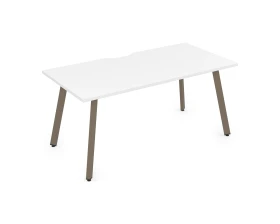 Стол рабочий, прямолинейный, с вырезом (1600x800x750) АРРЕДО / ARREDO images