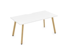 Стол рабочий, прямолинейный, с вырезом (1600x800x750) АРРЕДО / ARREDO images