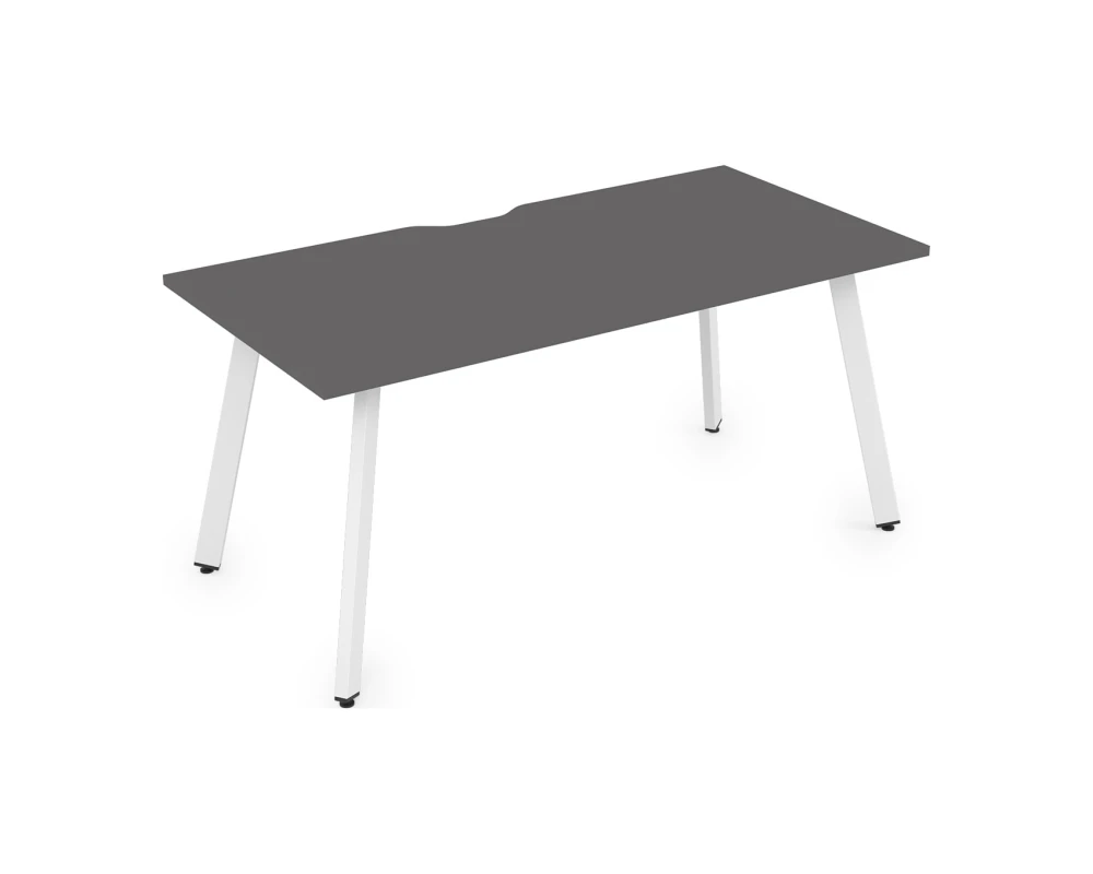 Стол рабочий, прямолинейный, с вырезом (1800x800x750) АРРЕДО / ARREDO