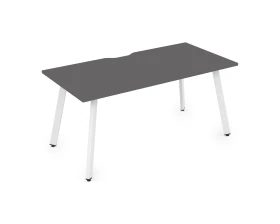 Стол рабочий, прямолинейный, с вырезом (1800x800x750) АРРЕДО / ARREDO images