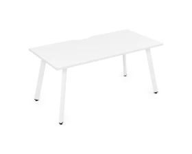 Стол рабочий, прямолинейный, с вырезом (1800x800x750) АРРЕДО / ARREDO images