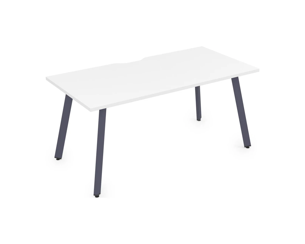 Стол рабочий, прямолинейный, с вырезом (1800x800x750) АРРЕДО / ARREDO