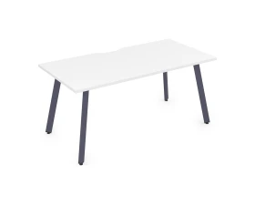 Стол рабочий, прямолинейный, с вырезом (1800x800x750) АРРЕДО / ARREDO images