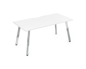 Стол рабочий, прямолинейный, с вырезом (1800x800x750) АРРЕДО / ARREDO images