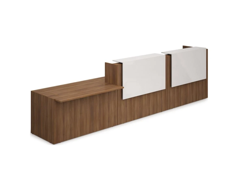 Комплект ресепшн (4232*900*1170) (с подсветкой) 1КРС.008.1 ЛАУНЖ / LOUNGE