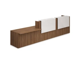 Комплект ресепшн (4232*900*1170) (с подсветкой) 1КРС.008.1 ЛАУНЖ / LOUNGE images