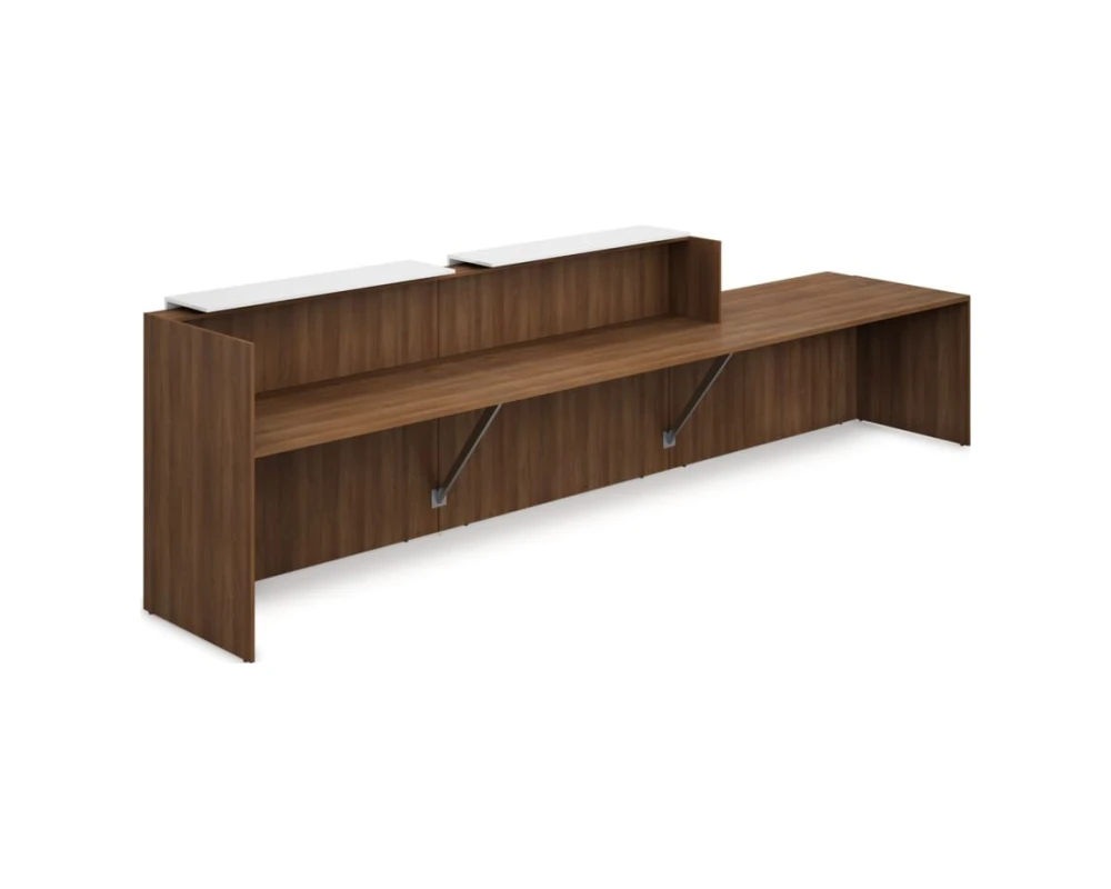 Комплект ресепшн (4232*900*1170) (с подсветкой) 1КРС.008.1 ЛАУНЖ / LOUNGE