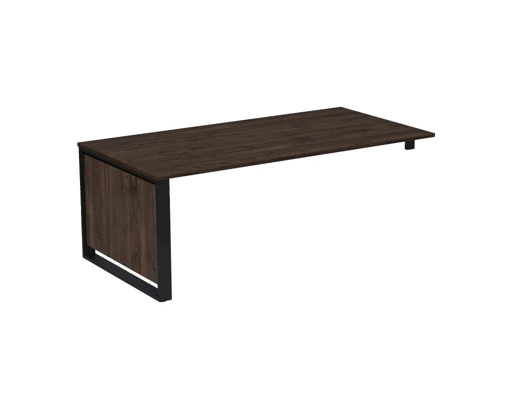 Стол рабочий, с опорным кронштейном (2000x1000x750) МАГНЕТИК / MAGNETIC