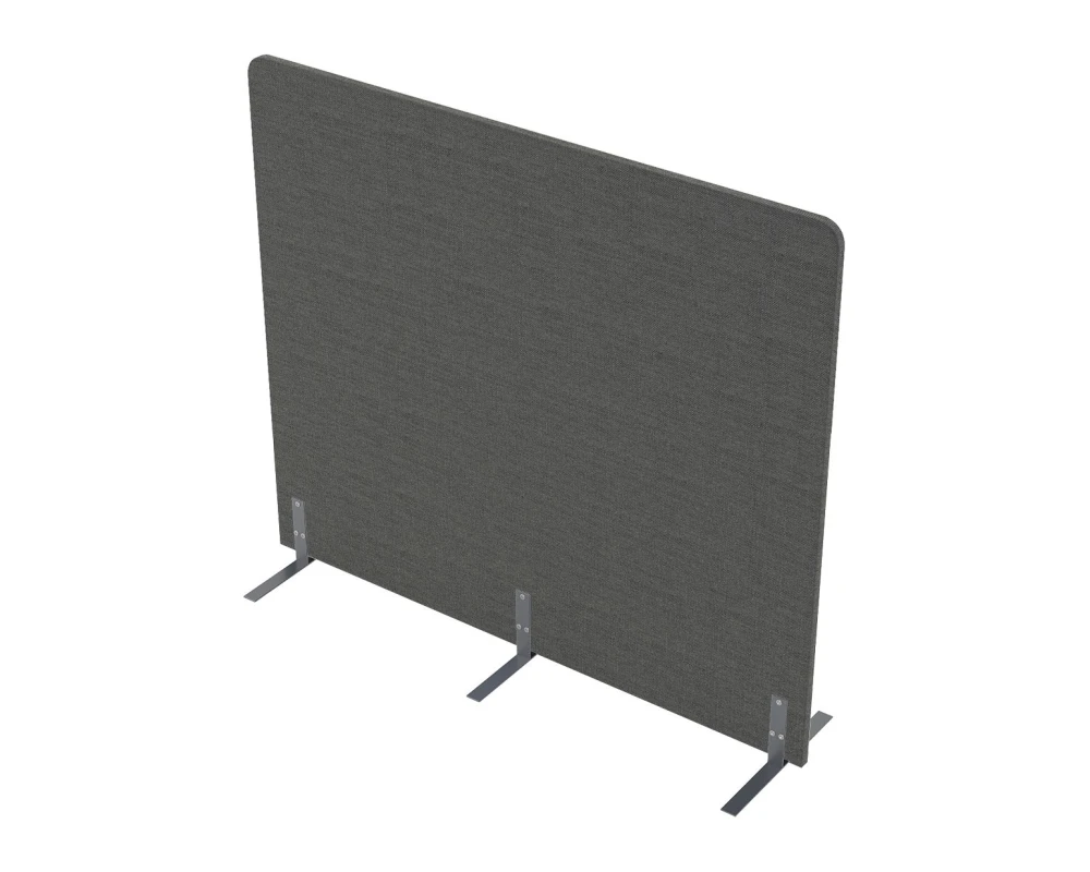 Акустическая мобильная перегородка на стационарных опорах (1600*450*1400) 011.МПО.1614 SOFToffice