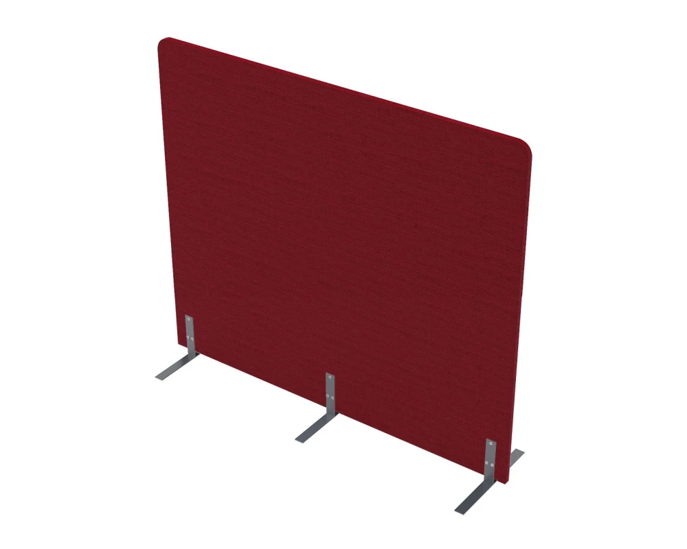 Акустическая мобильная перегородка на стационарных опорах (1600*450*1400) 011.МПО.1614 SOFToffice