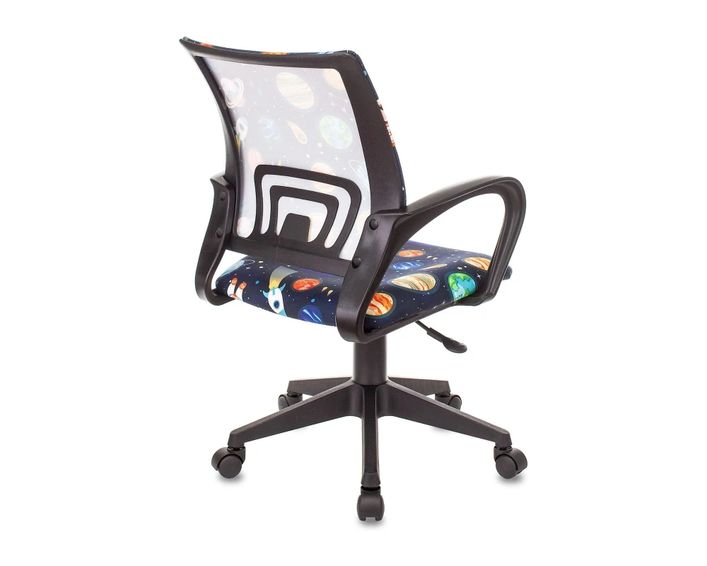 Кресло Бюрократ БЮРОКИДС 1 / BUROKIDS 1 Ткань, Темно-синий