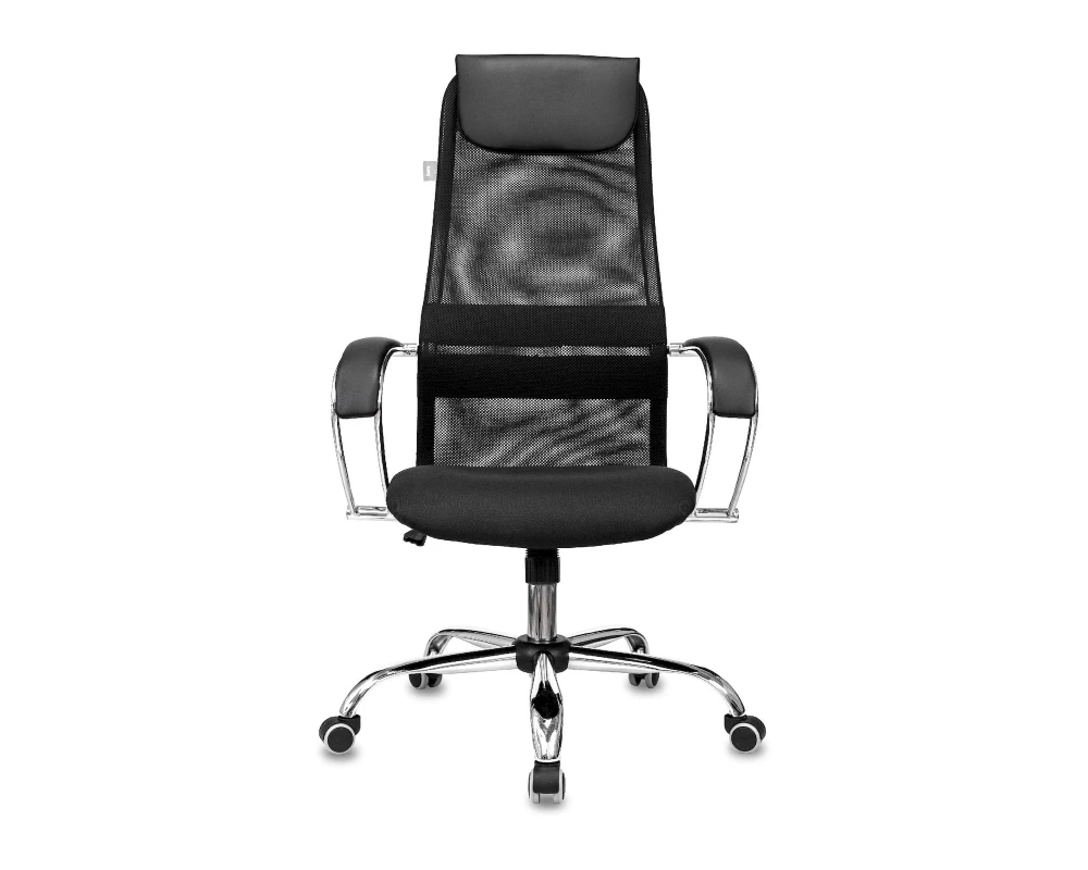 Кресло Бюрократ CH-607SL Сетка/ Ткань, Черный