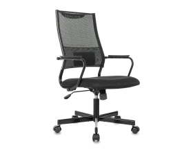 Кресло Бюрократ CH BALANCE B Сетка/ Ткань, Черный images