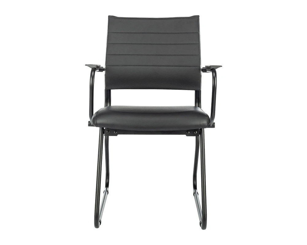 Кресло Бюрократ CH Баланс АВ Лайн / Balance-AV Line Экокожа, Черный