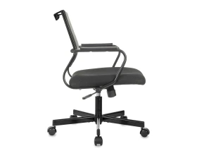 Кресло Бюрократ CH Баланс Лоу / Balance-Low Сетка/ Ткань, Черный images