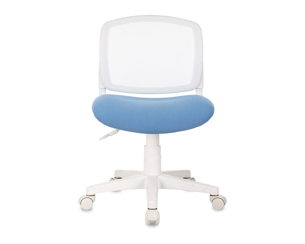 Кресло Бюрократ CH-W296NX Сетка/ Ткань, Голубой
