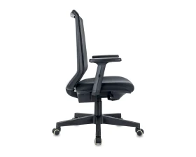 Кресло Бюрократ MC-611N Сетка/ Ткань, Черный images