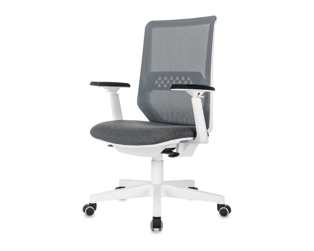 Кресло Бюрократ MC-W611N Сетка/ Ткань, Серый