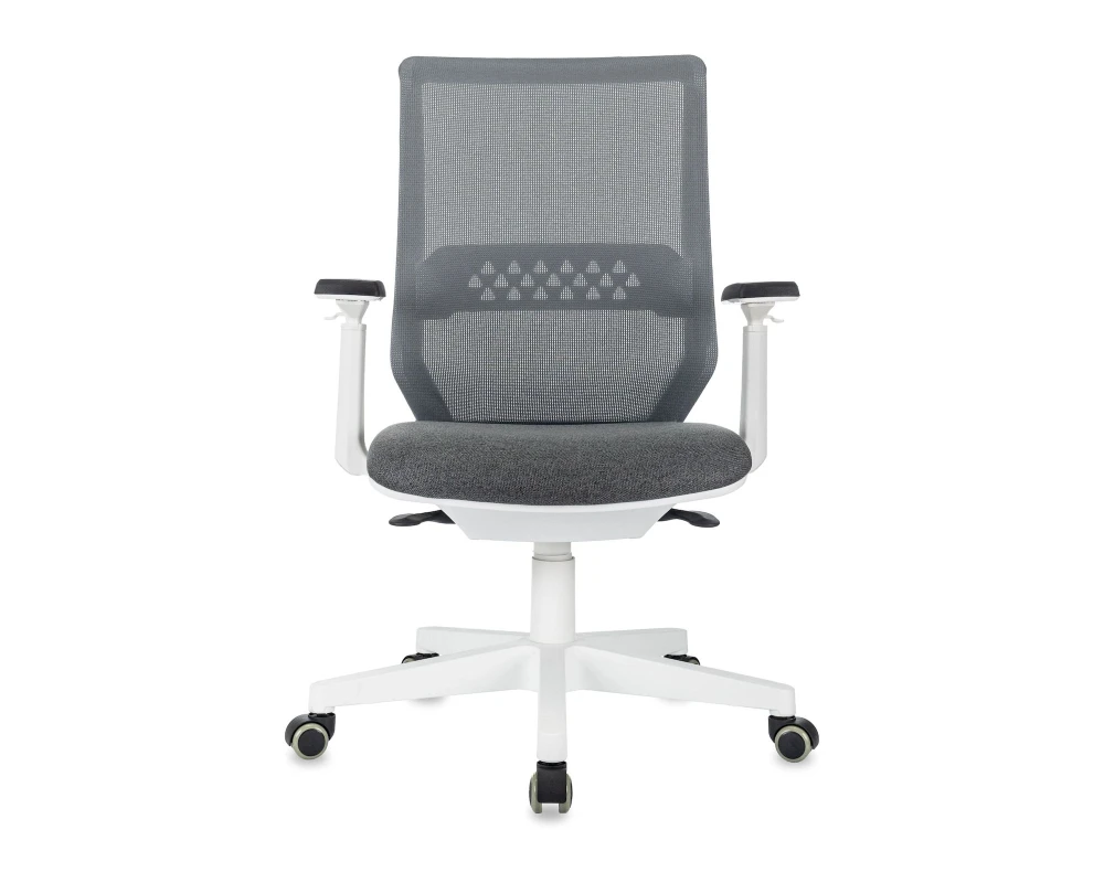 Кресло Бюрократ MC-W611N Сетка/ Ткань, Серый