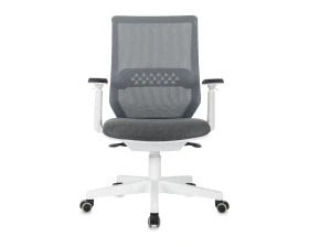 Кресло Бюрократ MC-W611N Сетка/ Ткань, Серый images