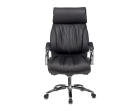 Кресло Бюрократ T-9904NSL Натуральная кожа, Черный images