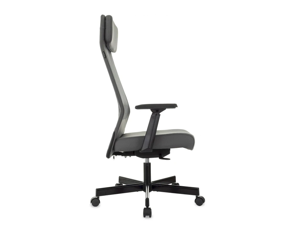 Кресло Бюрократ T-995 Сетка/ Ткань, Серый