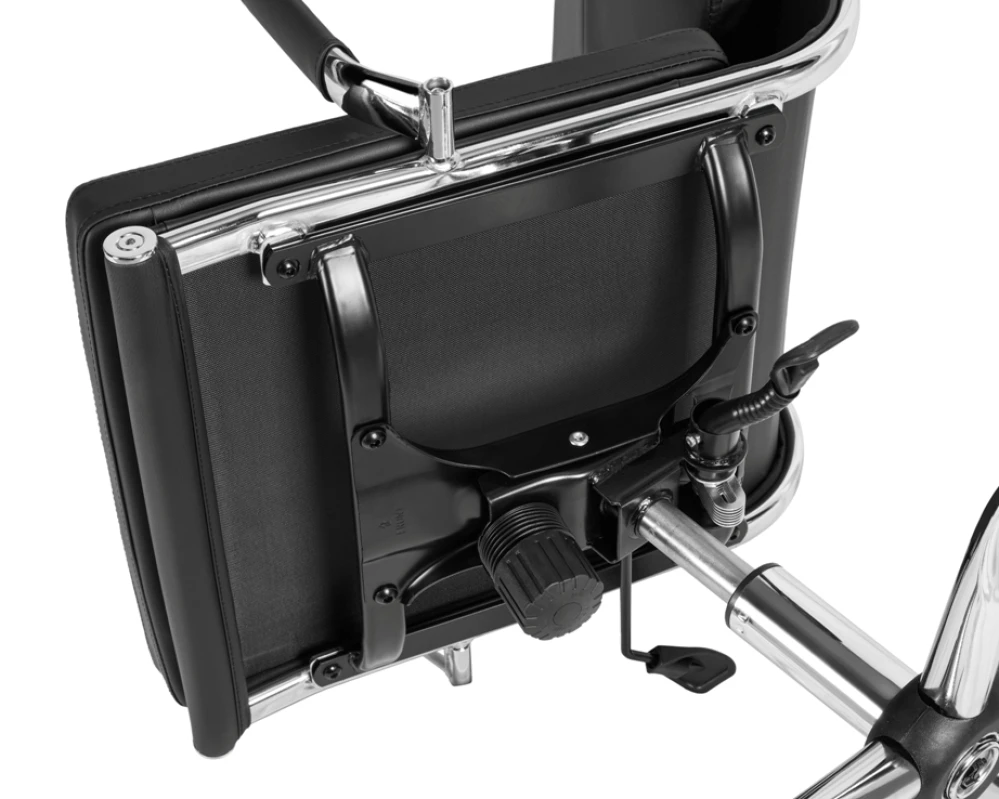 Кресло College CLG-630 LXH-B Экокожа, Черный