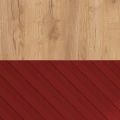 Дуб бофорд/Красный (эмаль)